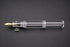 czxwyst Wancai Mini Transparent Pocket-Size Eyedropper Fountain Pen with Fine Nib 0.5mm (Clear and Bright)