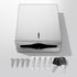 MSHHDK Commercial Paper Towel Dispenser Wall Mount Stainless Steel Paper Towel Holder with Lock Toilet Paper Napkin