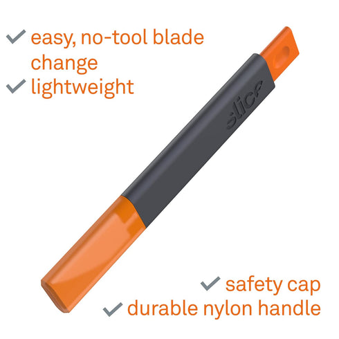 Slice 10482 Industrial Grade Deburring Tool, Ideal for Sheet Metal Edges, Lasts 11x Longer than Metal