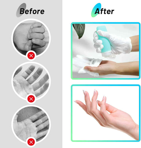 Paxcoo Cotton Gloves for Dry Hands - 20 Pairs Large White for Cosmetic Moisturizing and Inspection