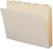 Smead Indexed File Folders, Daily, Indexed 1-31, 1/5-Cut Tab, Assorted Positions, Manila, Letter, 1 Set of 31 (11769)