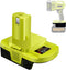 DM18RL Battery Adapter for Dewalt/Milwaukee to Ryobi, Convert Dewalt 20V Lithium Battery to Ryobi 18V Tools with USB