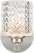 Aspen Creative 62056A, 5 1/2" One-Light Metal Bathroom Vanity Wall Light Fixture, Wide, Transitional Design in Brushed