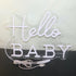 Hello Baby Neon Signs Led Gender Reveal Party Welcome Decorations Neon Letters Signs Pregnancy Announcement Party