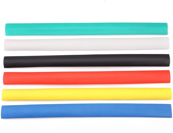 6 Pack 3/4'' Heat Shrink Tube 3:1 Adhesive-Lined Tubing, 6 Color 1.3Ft