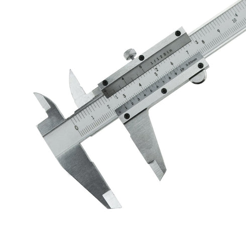 Vernier Caliper, 6 Inch/150mm Professional Micrometer, Stainless Steel Measuring Tool for Depth and Step Measurements