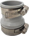 Drain Connect Coupling 1-1/2 CI&PL x 1-1/2 Tubular 1-1/4 CI & PL