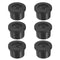 M METERXITY 6-Pack Rubber Grommets for Wiring 14mm Desk Grommet Double-Sided Flexible
