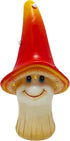 Solar Garden Large Mushroom Decor Outdoor Statue - Mushroom with LED Waterproof Sculptures Lights, Cute Mushroom