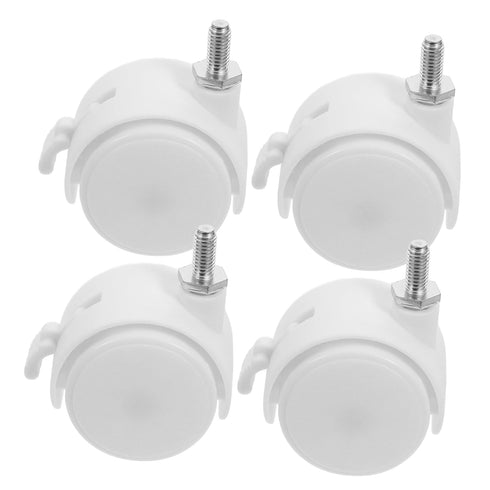 KICHOUSE 4pcs Heavy Duty Caster Wheels Brake Locking Furniture Swivel Wheels for