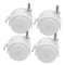 KICHOUSE 4pcs Heavy Duty Caster Wheels Brake Locking Furniture Swivel Wheels for