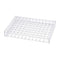 YOKIVE Acrylic Test Tube Rack Holder, Tube Rack for 0.2ml and 1.5ml Lab Test Tubes (Clear, 96-Sockets)