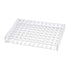 YOKIVE Acrylic Test Tube Rack Holder, Tube Rack for 0.2ml and 1.5ml Lab Test Tubes (Clear, 96-Sockets)