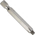 Square Drive Bits - 2 Long Impact Driver Bit Set w/Hardened Steel