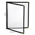 12 8.5 11 Inch 2 4 Nicunom Pcak Restaurant Menu Covers, X Menu Covers, Page View Transparent Menu Holders for Bar Cafe