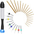 Hand Drill Bits Set, Pin Vise Manual Drill, Small Micro Drill Bit Set for Jewelry Making and Craft