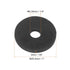 PATIKIL 30 Pcs Rubber Washers, 1 OD x 1/4 ID x 1/8 Inch Thickness for Household Plumbing Faucets