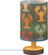 Glaphy Colorful Lobster Table Lamp Nightstand Lamp with USB Port Bedside Desk Lamps for Living Room Bedroom Kids Room