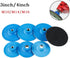 Floweringbeter 34inch (4inch M10) Sanding Disc Backing Pad Suitable for Use with Buffing and Polishing Pads Featuring