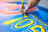 Window Markers for Glass, Washable Car Window Paint Pen, White, Jumbo Tip for All Surfaces