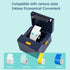 NETUM P1 Mini Label Printer, Portable Bluetooth Inkless Thermal Maker for Retail Barcode, Small Business