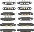 2 Pair Magnetic Bend Pogo Pin Connector: 2/3/4/5/7/8 Pin 2A Magnetic Connector Male+Female for DC Charge Power Socket