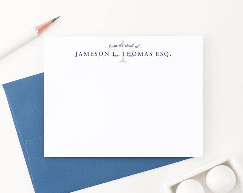 Personalized Professional Stationery For Judges, Personalized From the Desk of Stationary for Lawyer, Note Cards