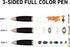 Zodiac Sign Ballpoint Pen (1 Pen, 3-Sided) Gifts for Zodiac Lovers, Horoscope Decor, Cool Astrology Gifts (Taurus Pen
