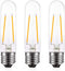 T10 Edison LED Tube Bulbs - Warm White, 2700K, Dimmable - Vintage