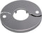 Plumb Pak PP857-3 Hinged Floor and Ceiling, 3/4 in IPS, Plastic, Chrome Plated, Color