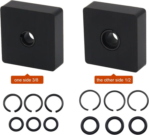 1/2" and 3/8" Impact Retaining Socket Clip with O-Ring, 6/Pack, Includes Anvil Retaining Ring Install Tool