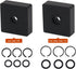 1/2" and 3/8" Impact Retaining Socket Clip with O-Ring, 6/Pack, Includes Anvil Retaining Ring Install Tool