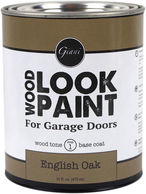 Giani Wood Look Paint for Garage Doors- Step 1 Wood Grain Base
