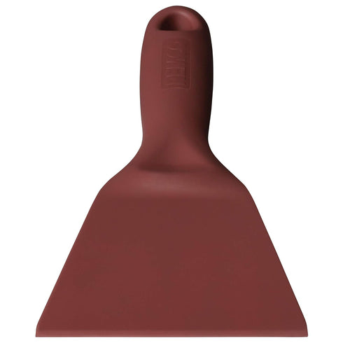 Remco 6961MD4 Red Polypropylene Metal Detectable Hand Scraper, 8" L x 3" W