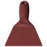 Remco 6961MD4 Red Polypropylene Metal Detectable Hand Scraper, 8" L x 3" W
