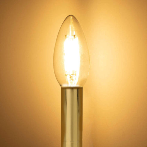 10cm/3.94inch 2.5cm/0.98inch E14 Set 6 RDEXP Long Dia Double Line Chandelier Light Cover Sleeves Socket Candelabra Base
