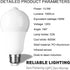 Motion Sensor Light Bulb, Motion Activated E26 Base Dusk to Dawn Security Night Light 13.5W Equivalent 100W