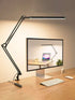 Generic Dimmable LED Desk Lamp with Swing Arm and Clip, USB Powered Eye-Care Light with Memory Function, Adjustable