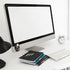 MSHHDK 4 360 2" Pcs Office Cubicle Mirrors Adjustable Monitor Mirror Swivel Stick-On See-Behind Mirrors Wide Angle
