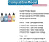 Toner Refill Powder Compatible for HP 202a CF500A CF501A CF502A CF503A 202X Toner Cartridges, 4-Pack