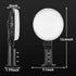 150W 21000LM 6500K IP66 LED Barn Light Dusk to Dawn Outdoor Lighting, Daylight Yard Lights, Waterproof Street Lights