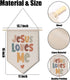 XFN 2 PCs Inspirational Bible Verse Boho Toddler Baby Room Nursery Wall Decor Christian Gifts for Boys Girls Kids Wall