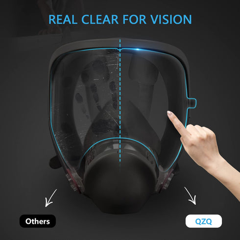30 Pack 6885, 6000, 6700, 6800, 6900 QZQ Peel Off Lens Cover Compatible for Series, Faceshield Cover