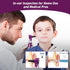 Scian Otoscope - Ear Scope with Light, Fiber Optic Otoscopes with Hard Plastic Case, Pocket Diagnostic Ear Infection