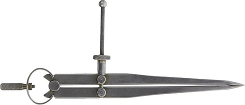 General Tools 450-6 Flat Leg Divider, 6-Inches, Steel by General Tools