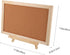 MAGICLULU Wooden Frame Message Board Pin Board for Wall Wood Easel Display Stand Memo Board Display Tripod Holder Stand Wood Tripod Easel Cork Message Board Notes Pine Wood with Box by MAGICLULU