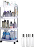 Generic Cart Storage Rack Mobile Organizer, Portable Tier Shelf | Versatile Rolling Utility Stand, Sturdy Space-Saver