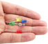 MDXing 200PCS 5mm 5 Round Light Emitting Diode Kit Colors Circuit Combination Kit for Scientific Experiments Car