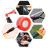 Self-Fusing Silicone Fusional Repair Tape - Multi-Purpose Soft Rubber Strip for Leak Seal Repair - 3m x 25mm x 0.5mm -