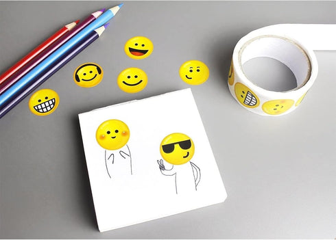 Juvale Reward Achievement Sticker Roll for Kids, 600 Pieces - Teacher Supplies for Grading & Positive Reinforcement